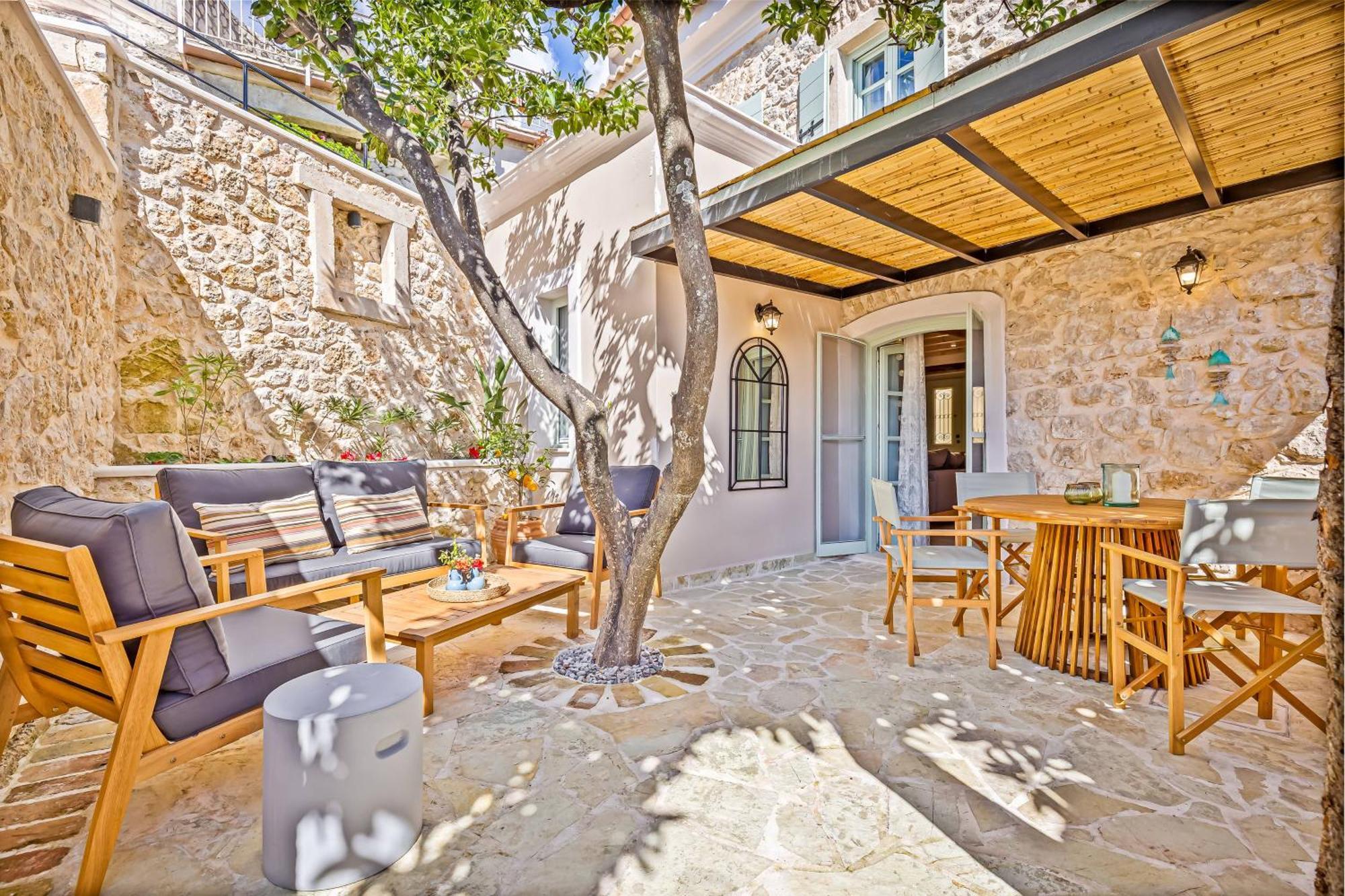 Courtyard Cottage Corfu Lakones Exterior photo